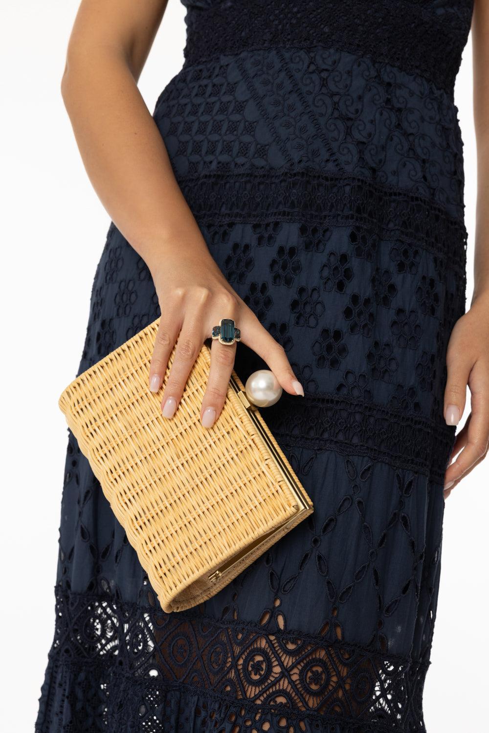 The Petite Pearl Clutch-NATURAL-HANDBAGCLUTCHES-PAMELA MUNSON