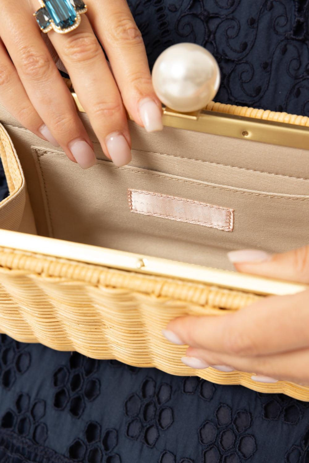 The Petite Pearl Clutch-NATURAL-HANDBAGCLUTCHES-PAMELA MUNSON