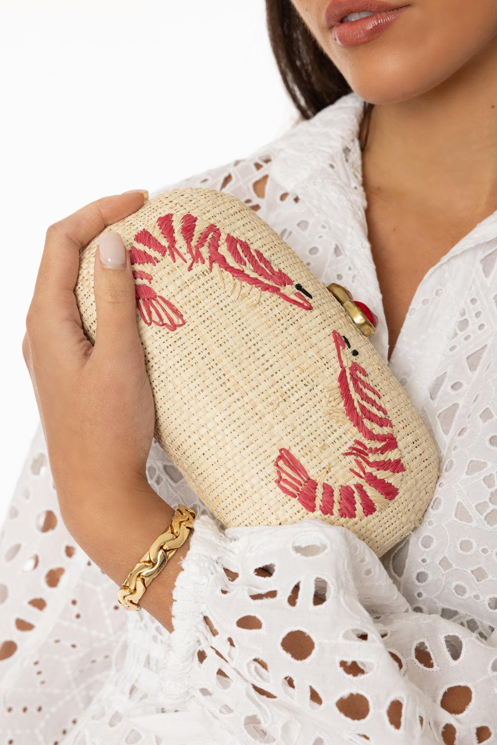 Shrimp Cocktail Clutch | PAMELA MUNSON – Marissa Collections