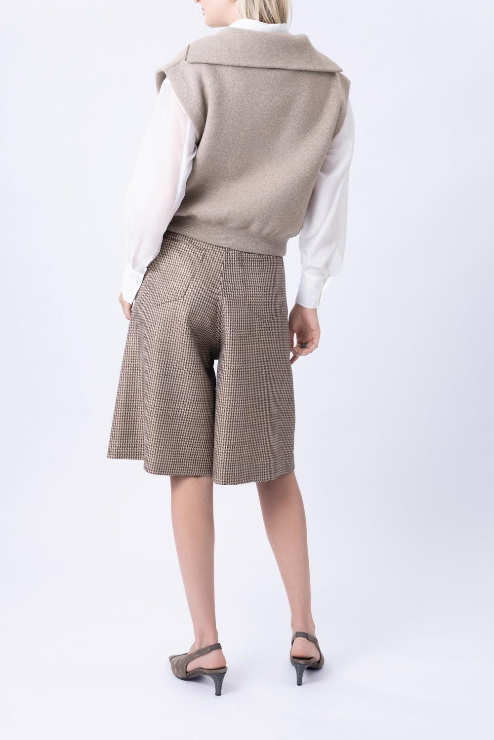 Monili Long Sleeve Panel Shirt-WHITE-XXS-CLOTHINGTOPBLOUSE-BRUNELLO CUCINELLI