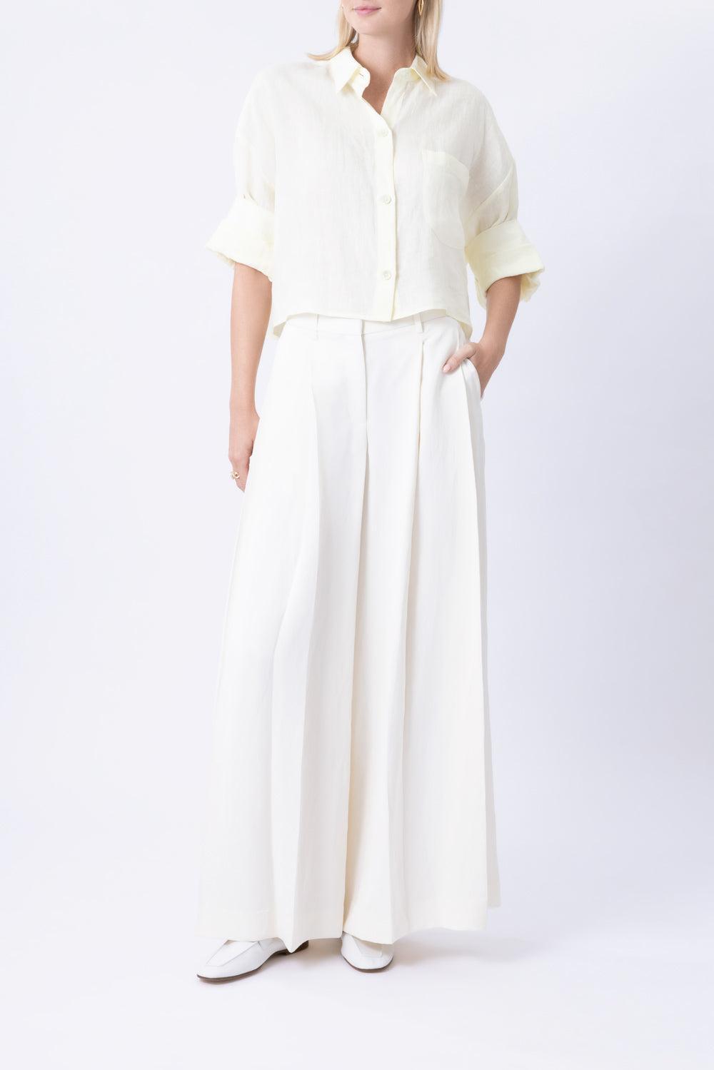 Next Ex Top - Yellow-YELLOW-M/L-CLOTHINGTOPBLOUSE-TWP