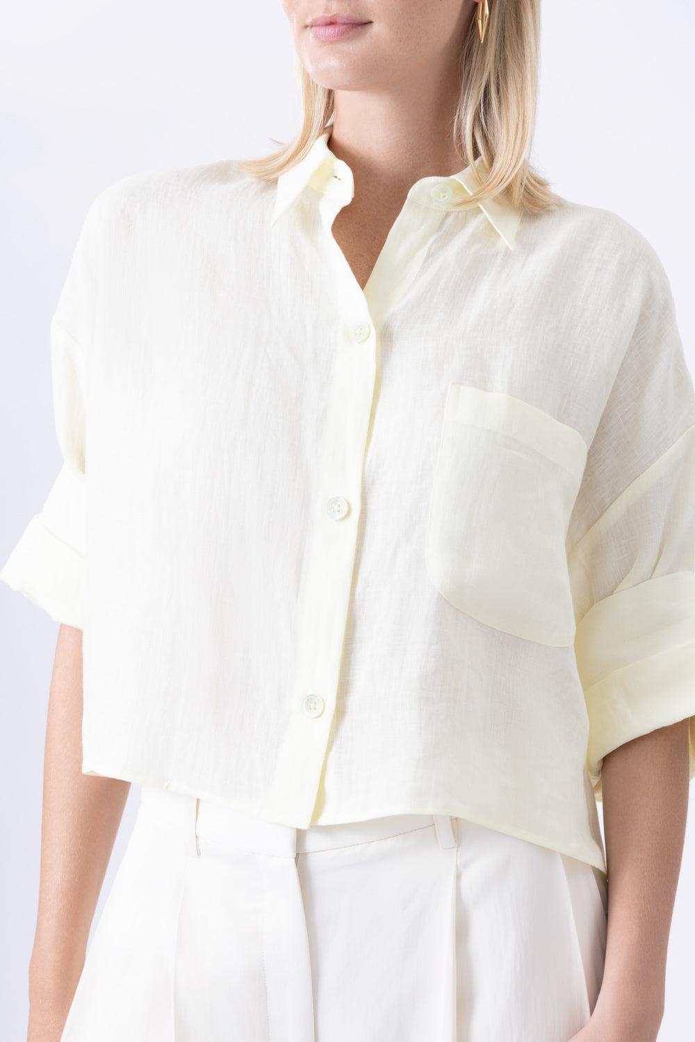 Next Ex Top - Yellow-YELLOW-M/L-CLOTHINGTOPBLOUSE-TWP