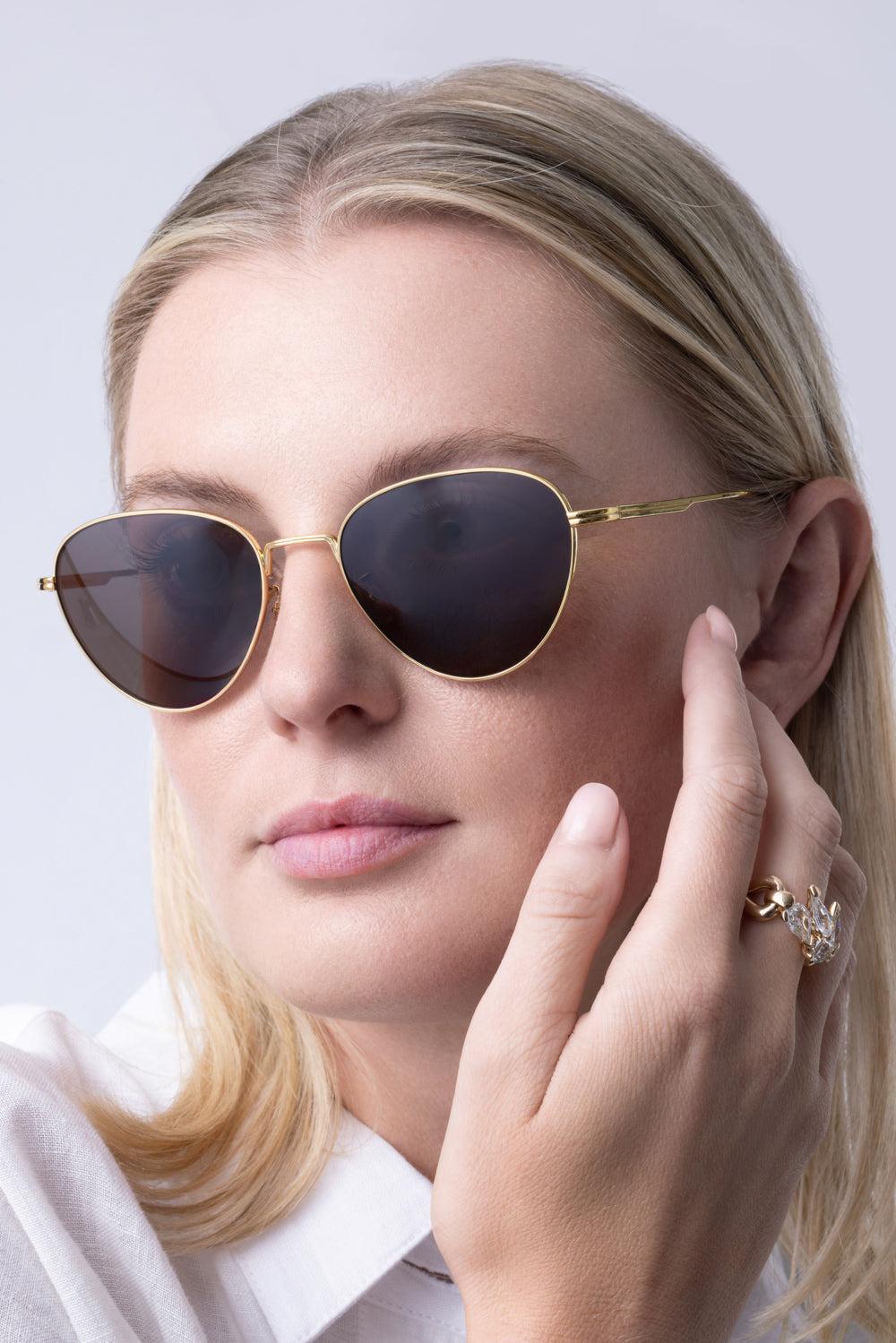 1991C Sunglasses - Gold Brown-GOLD-ACCESSORIESUNGLASSES-OLIVER PEOPLES