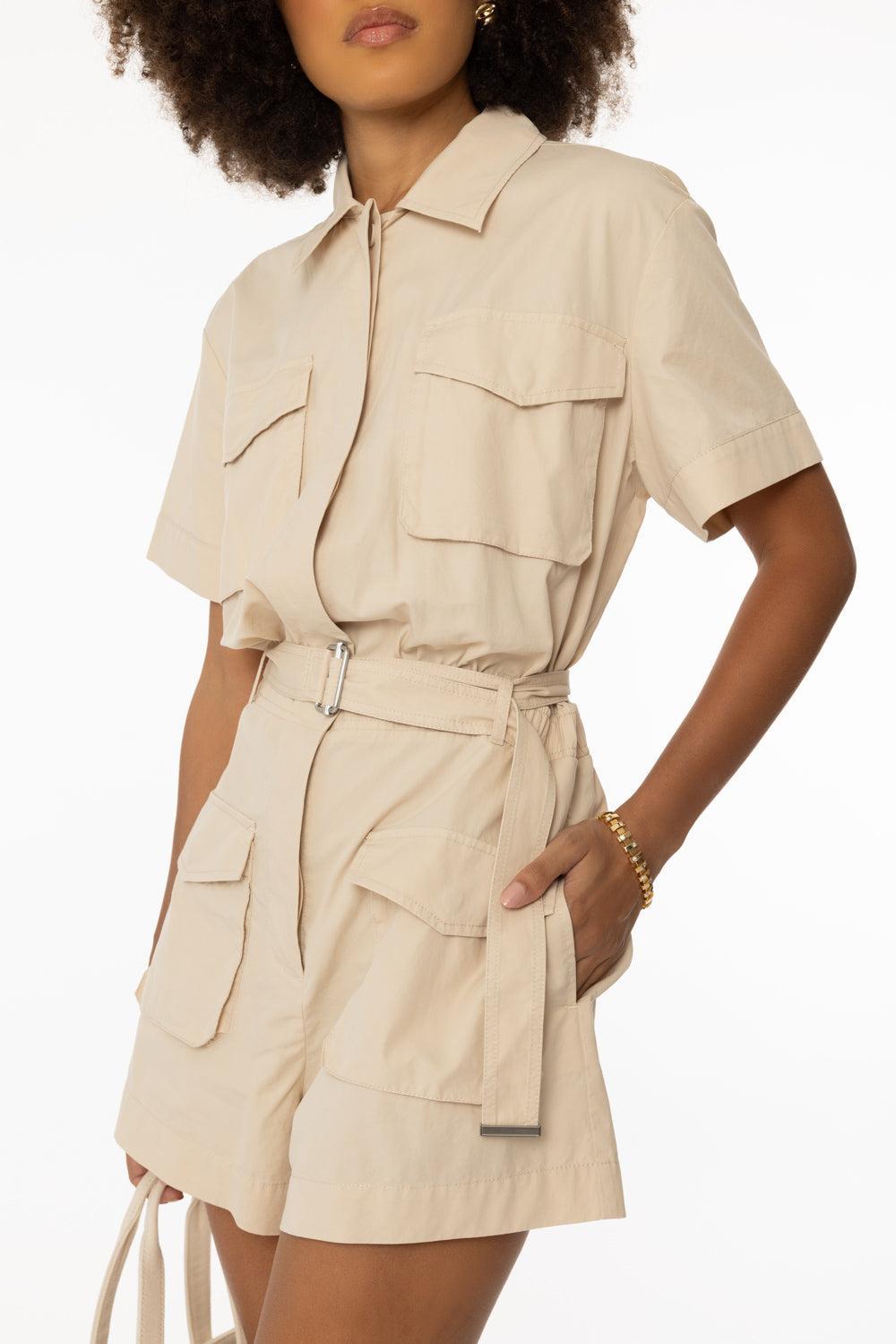 Stevie Romper-SAND-0-CLOTHINGPANTJUMPSUIT-SIMKHAI
