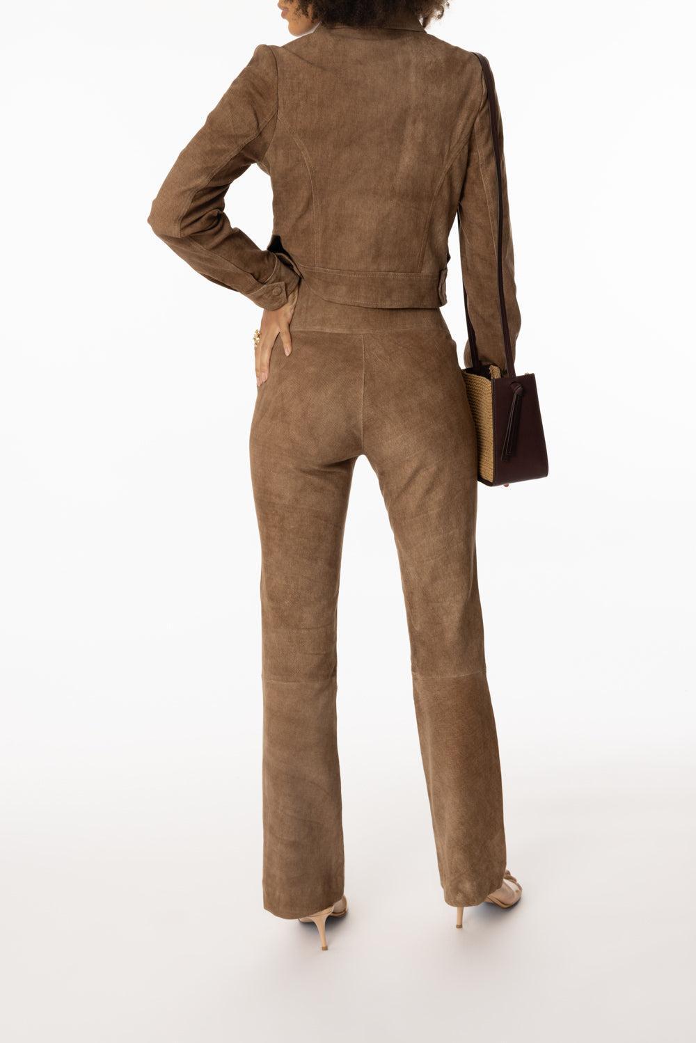 Ankle Flare Legging - Sepia-SEPIA-S-CLOTHINGPANTCROPPED-SPRWMN