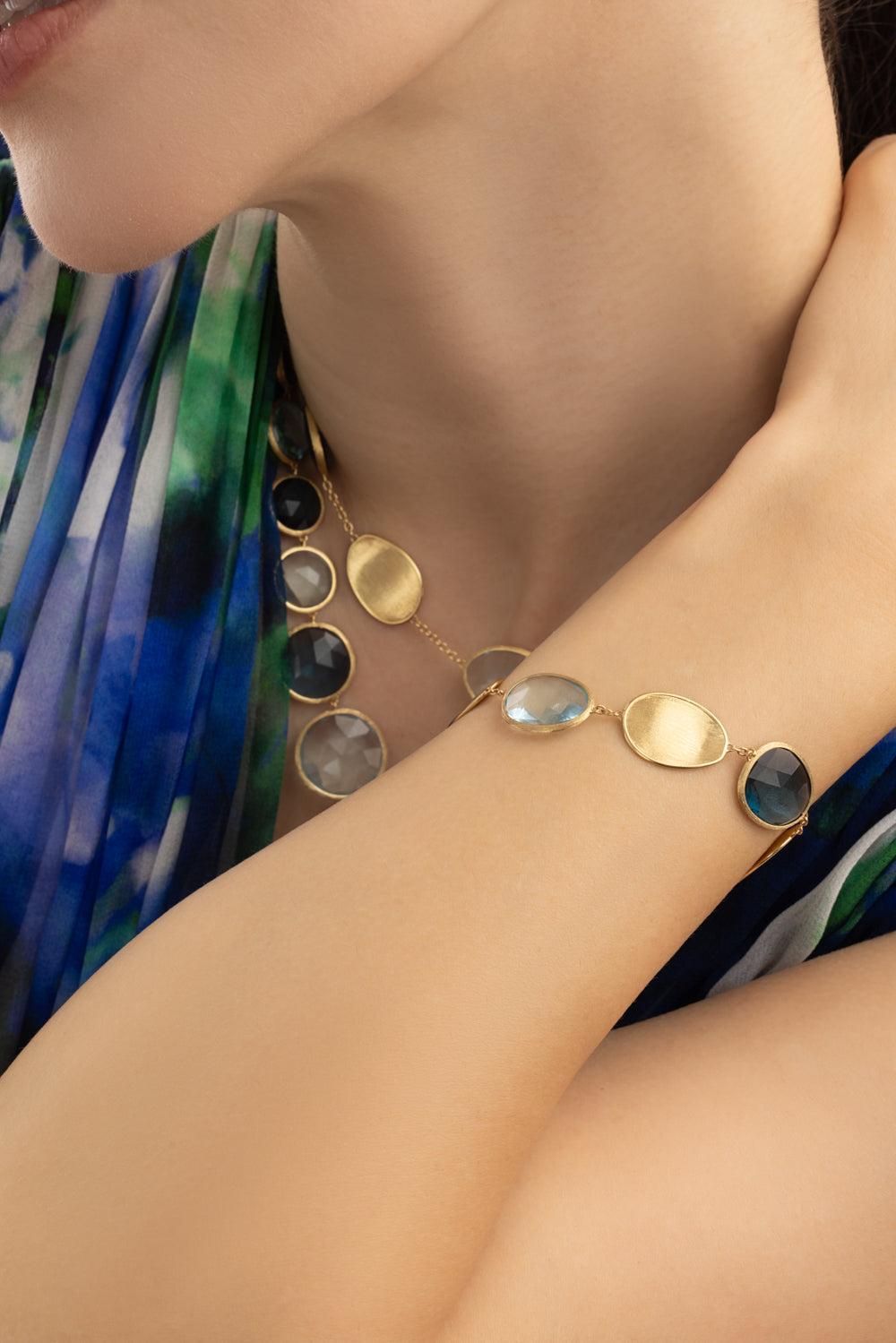 Sky Swiss London Topaz Lunaria Bracelet-YELLOW GOLD-7.25-JEWELRYFINE JEWELBRACELET O-MARCO BICEGO