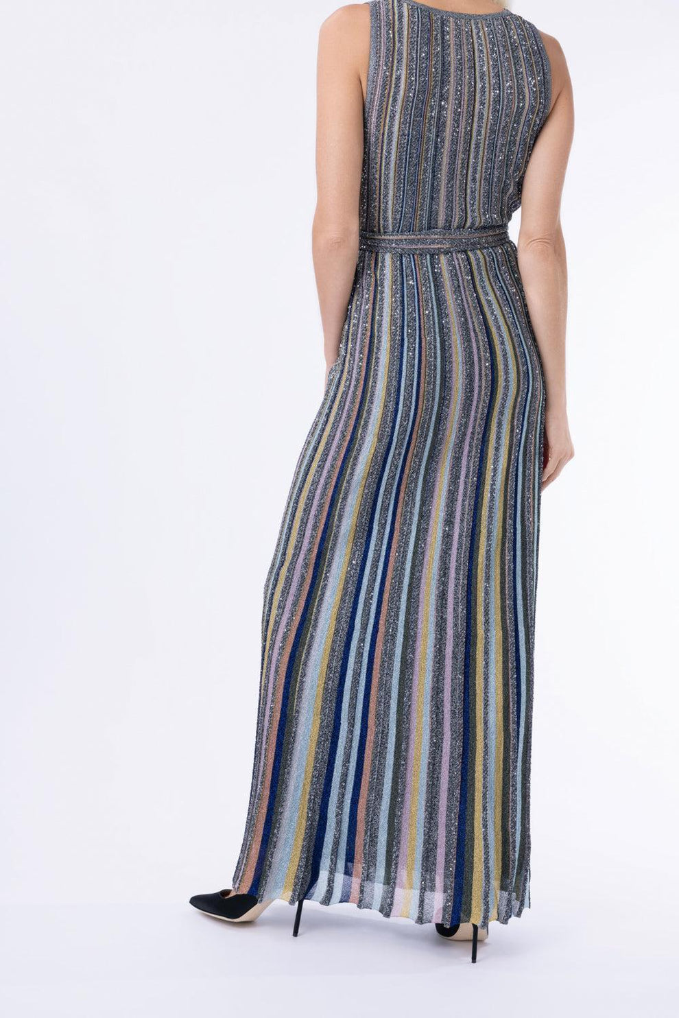 missoni black dress Light Blue Dress Warm color chevron pattern searchable:Strapless Size:7.5NC