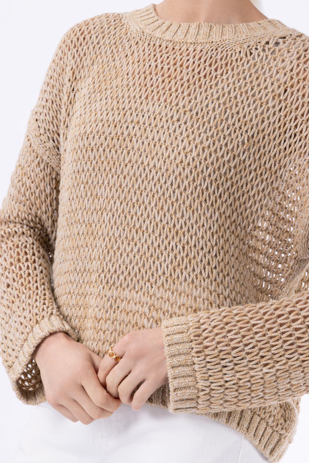 Open Range Top-BROWN-XXS-CLOTHINGTOPKNITS-TWP