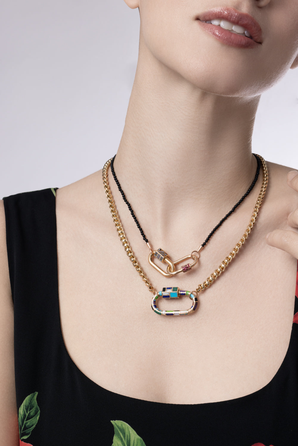 Opal Lapis Pearl Linda Lock