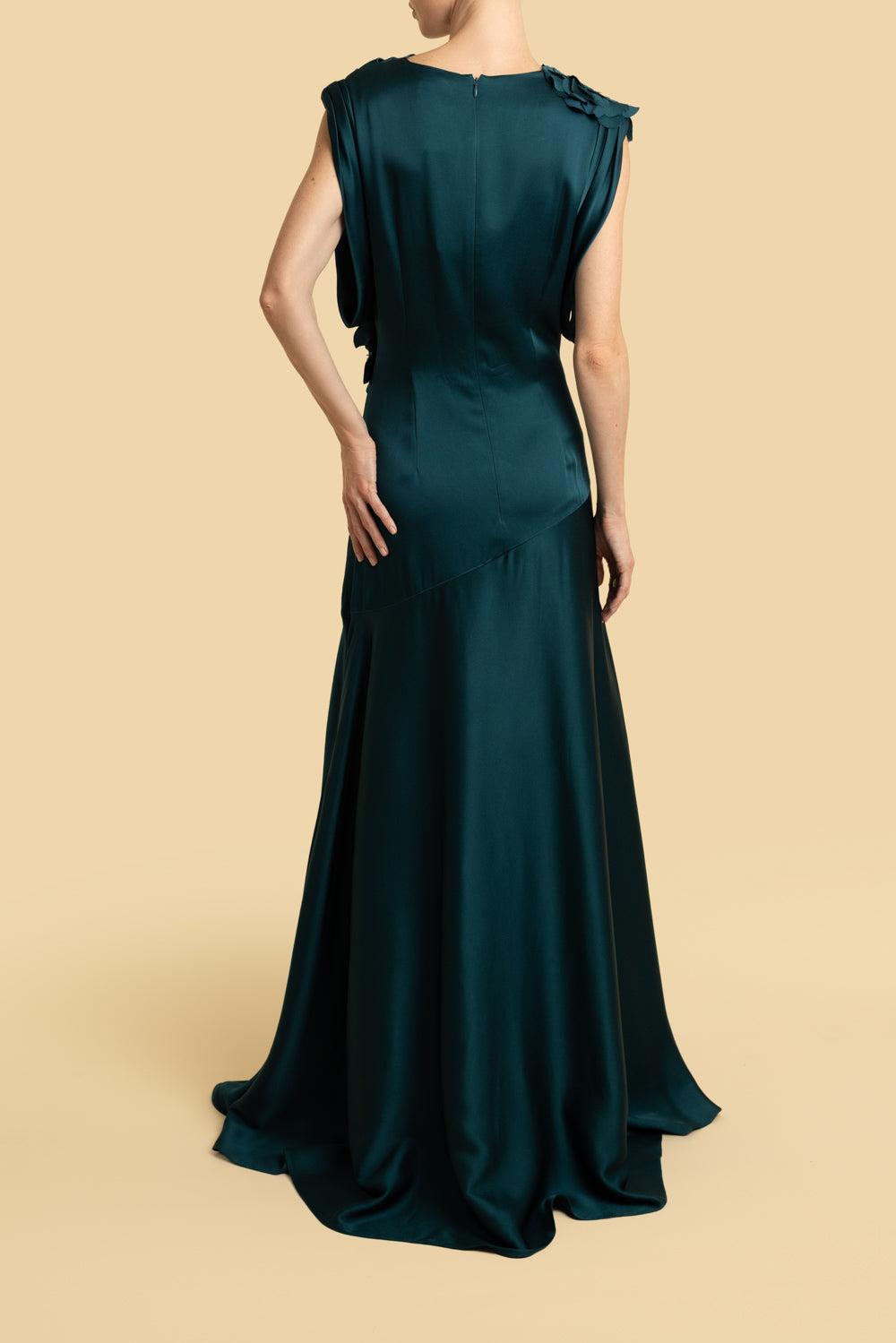 Emroidered Sleeveless Gown-TEMPEST-4-CLOTHINGDRESSGOWN-ERDEM