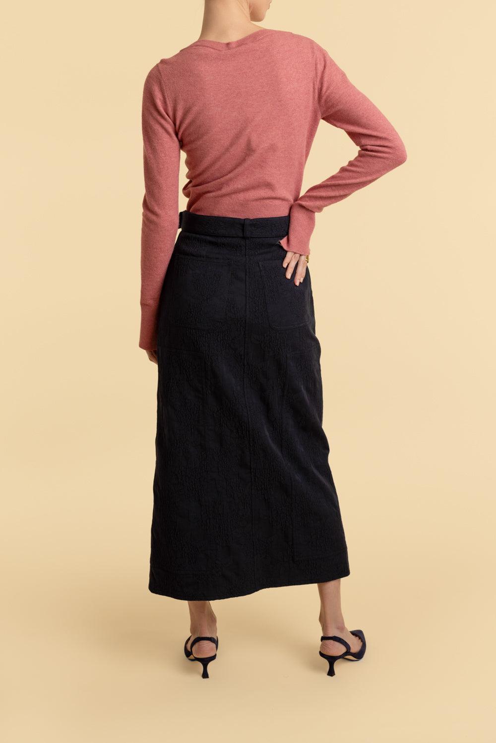 Cropped Cardigan-ROSE PINK-S-CLOTHINGTOPCARDIGAN-ERDEM