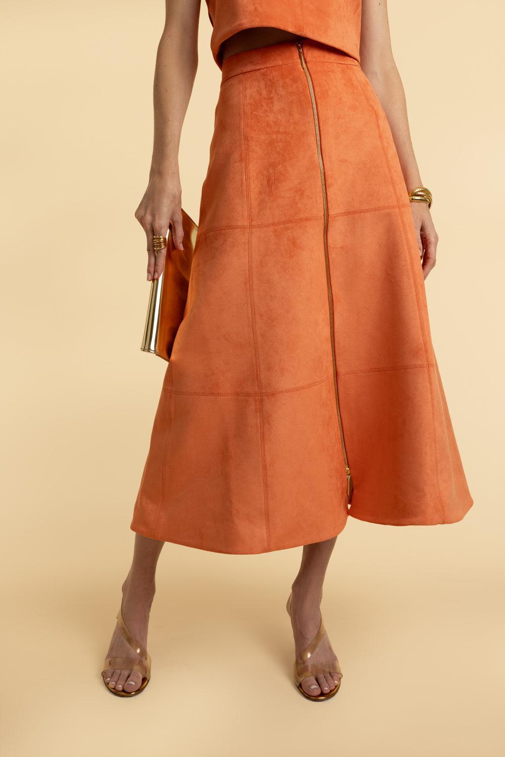 Bently Skirt-AMBER-XS-CLOTHINGSKIRTMIDI-ALEXIS