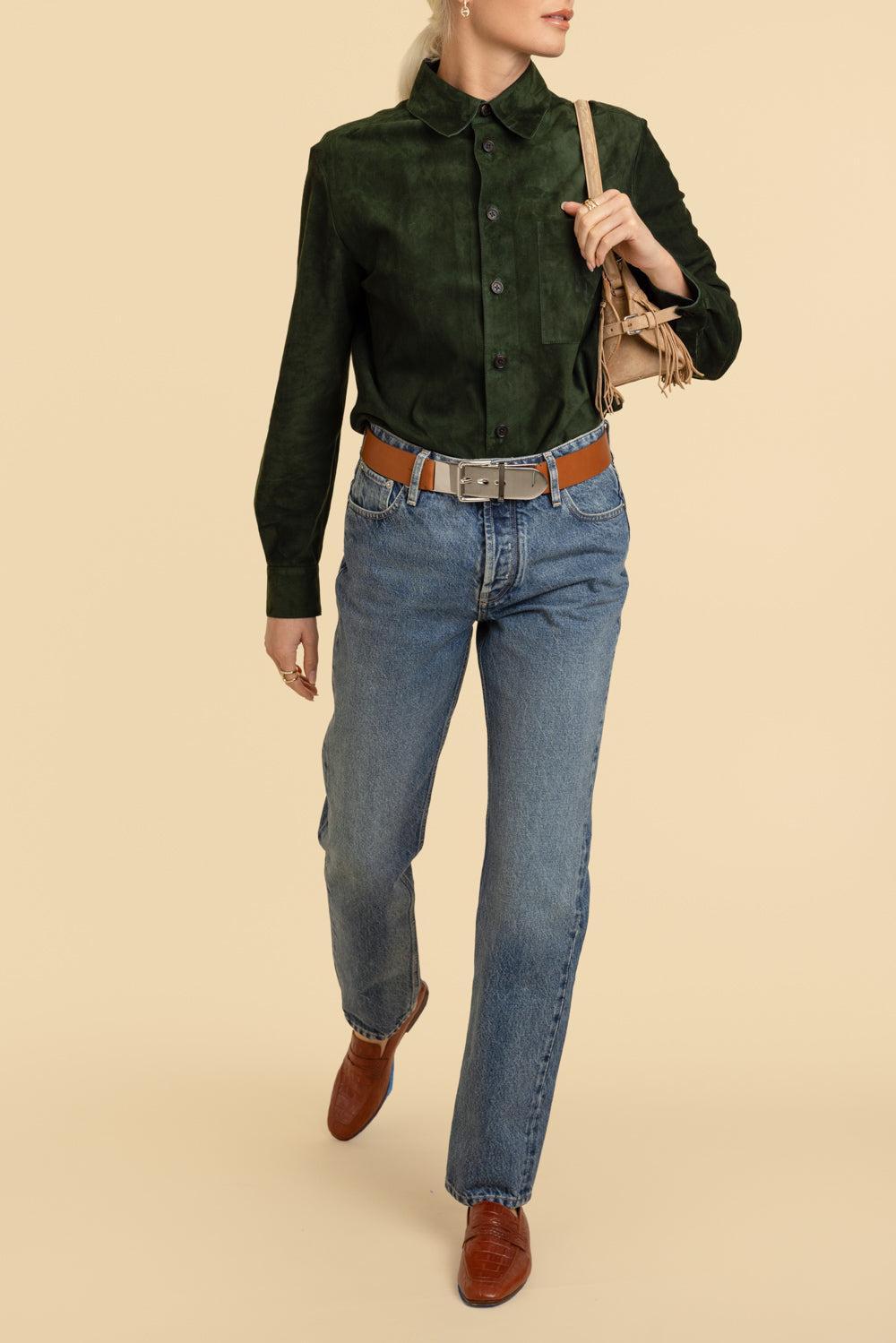 Adrien Shirt-DKRCGGRN-4-CLOTHINGTOPBLOUSE-RALPH LAUREN