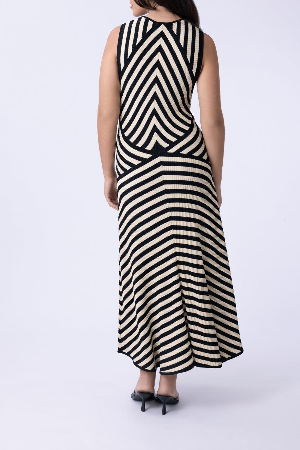 Valiant Stripe Midi Dress-STRIPE-0-CLOTHINGDRESSCASUAL-ZIMMERMANN