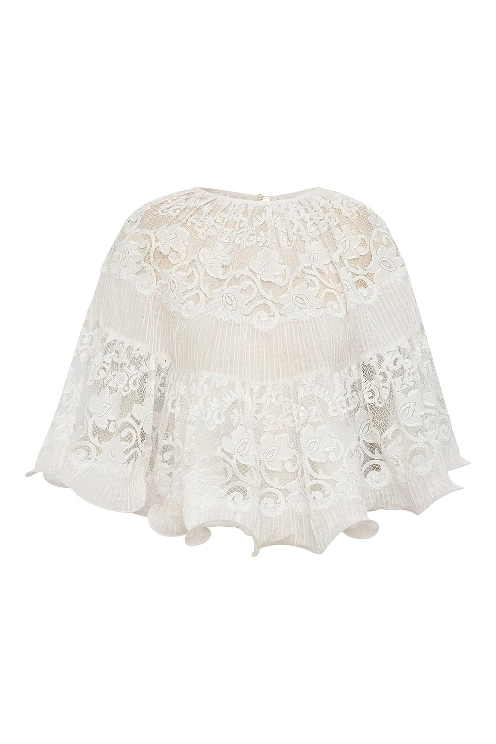  Marigold Pintuck Top-CREAM-0P-CLOTHINGTOPBLOUSE-ZIMMERMANN 