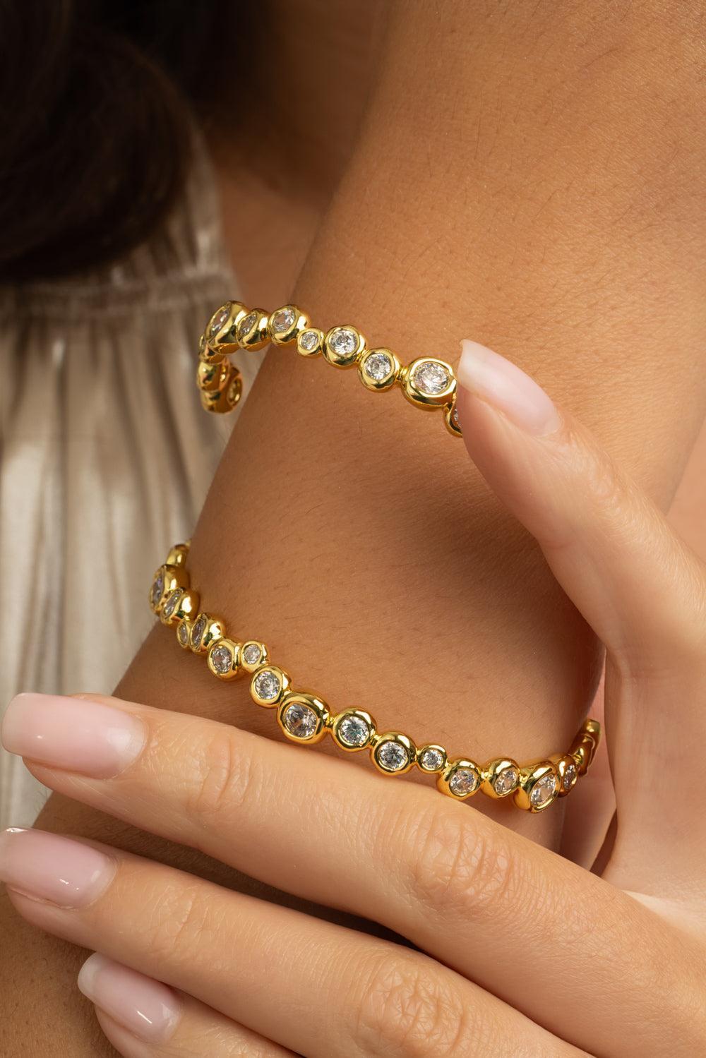 Asterales Skinny Cuff Bracelet-YELLOW-JEWELRYBOUTIQUEBRACELET O-ALEXIS BITTAR