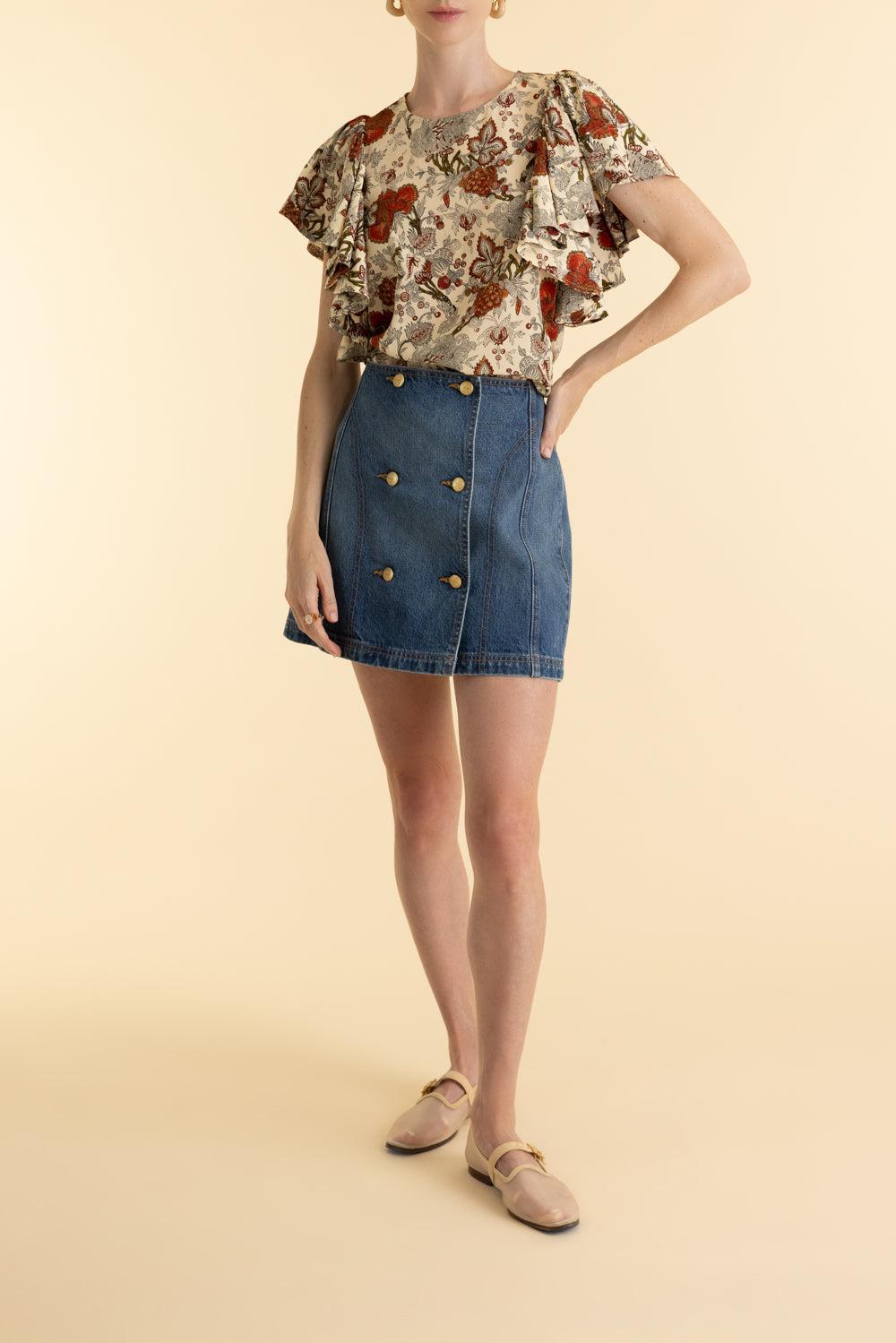 Lena Blouse-WNTRGRDN-2-CLOTHINGTOPBLOUSE-ULLA JOHNSON