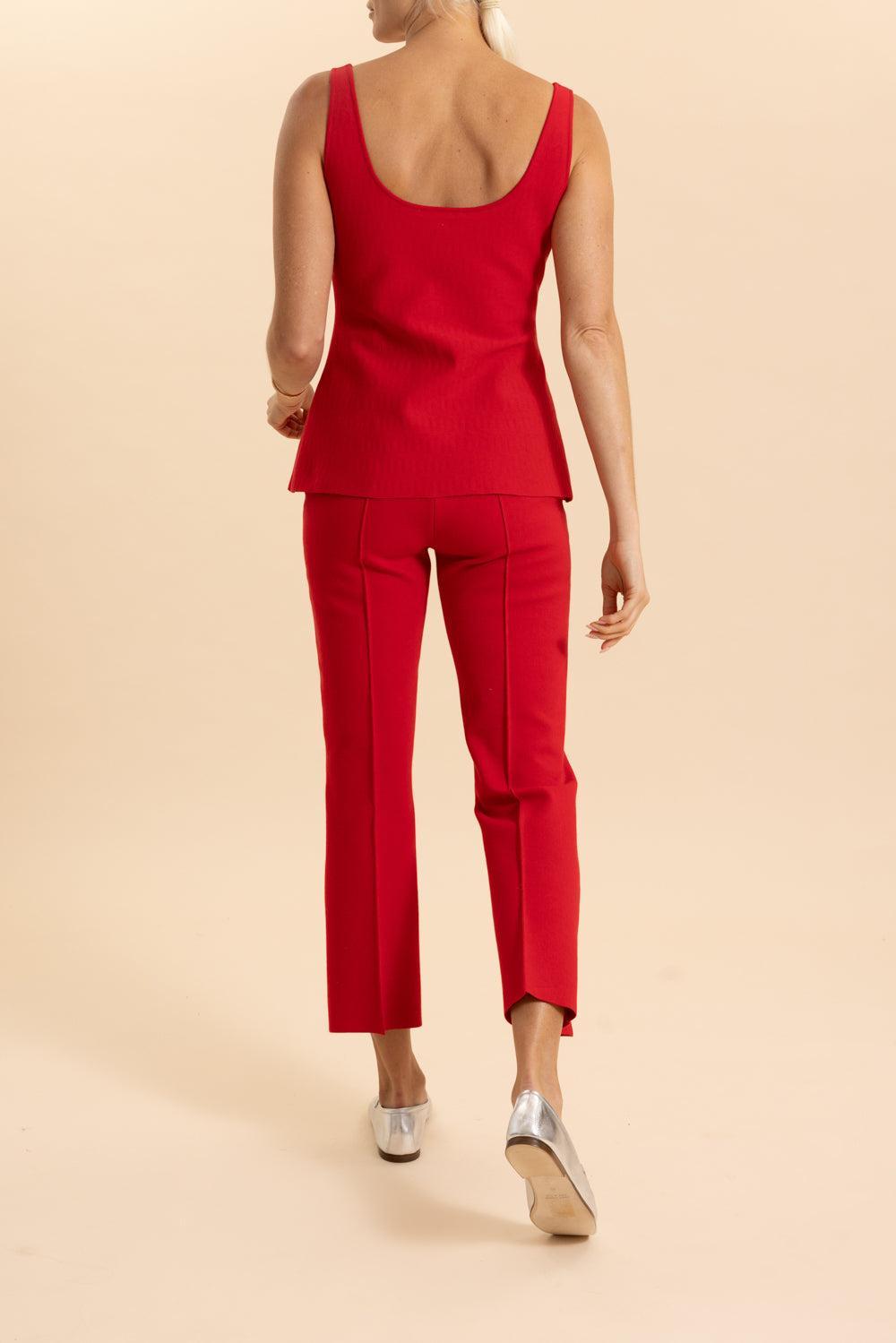 Geo Kick Pant-RED-XS-CLOTHINGPANTCROPPED-HIGH SPORT