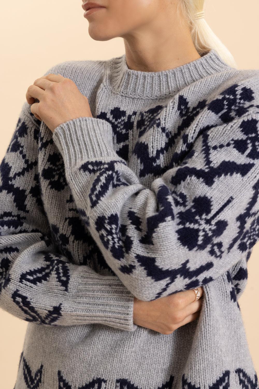 Georgia Sweater-LT CHRCL-XS-CLOTHINGTOPSWEATER-HIGH SPORT