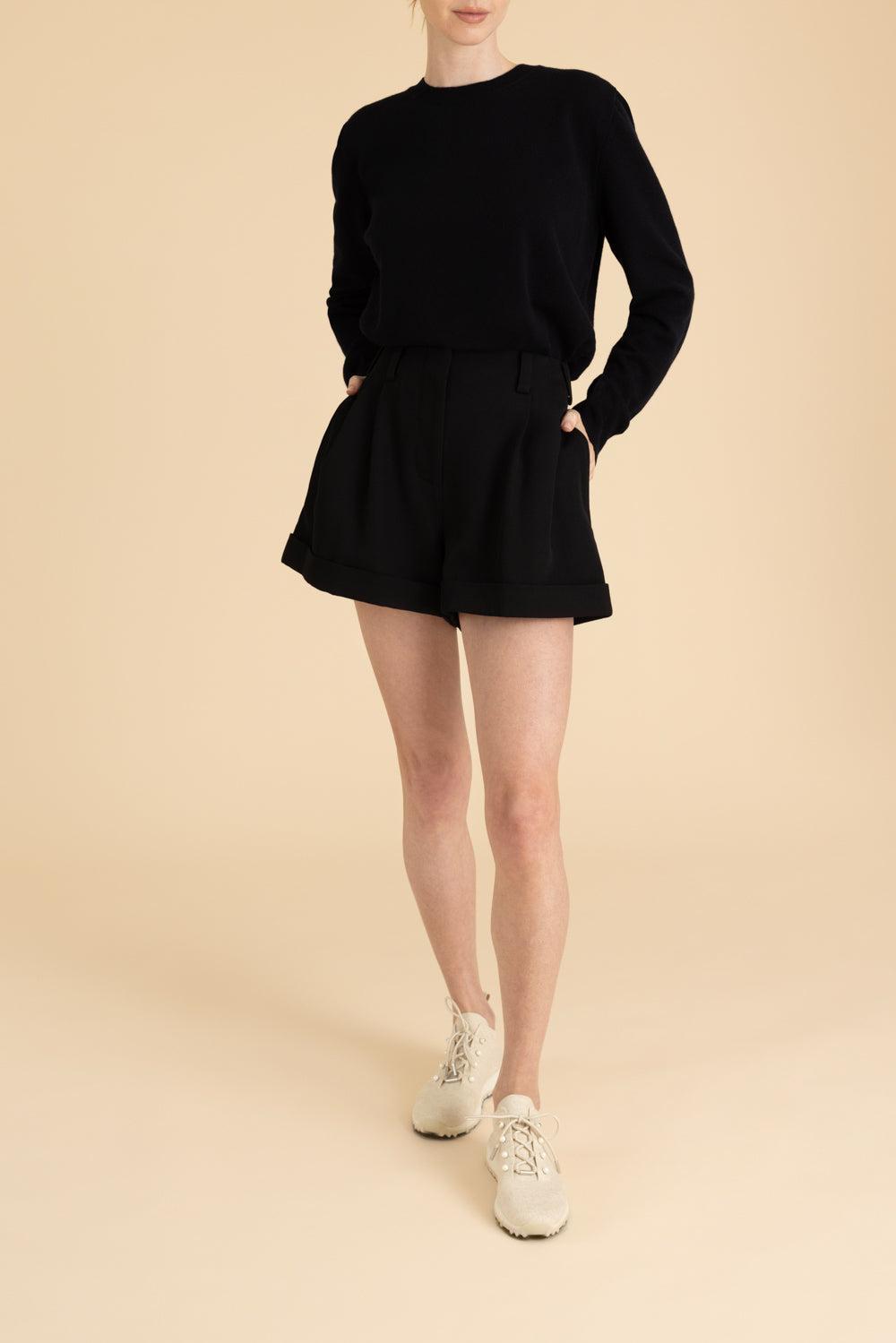 Mouline Crewneck Sweater-BLACK-XS-CLOTHINGTOPKNITS-GIVENCHY