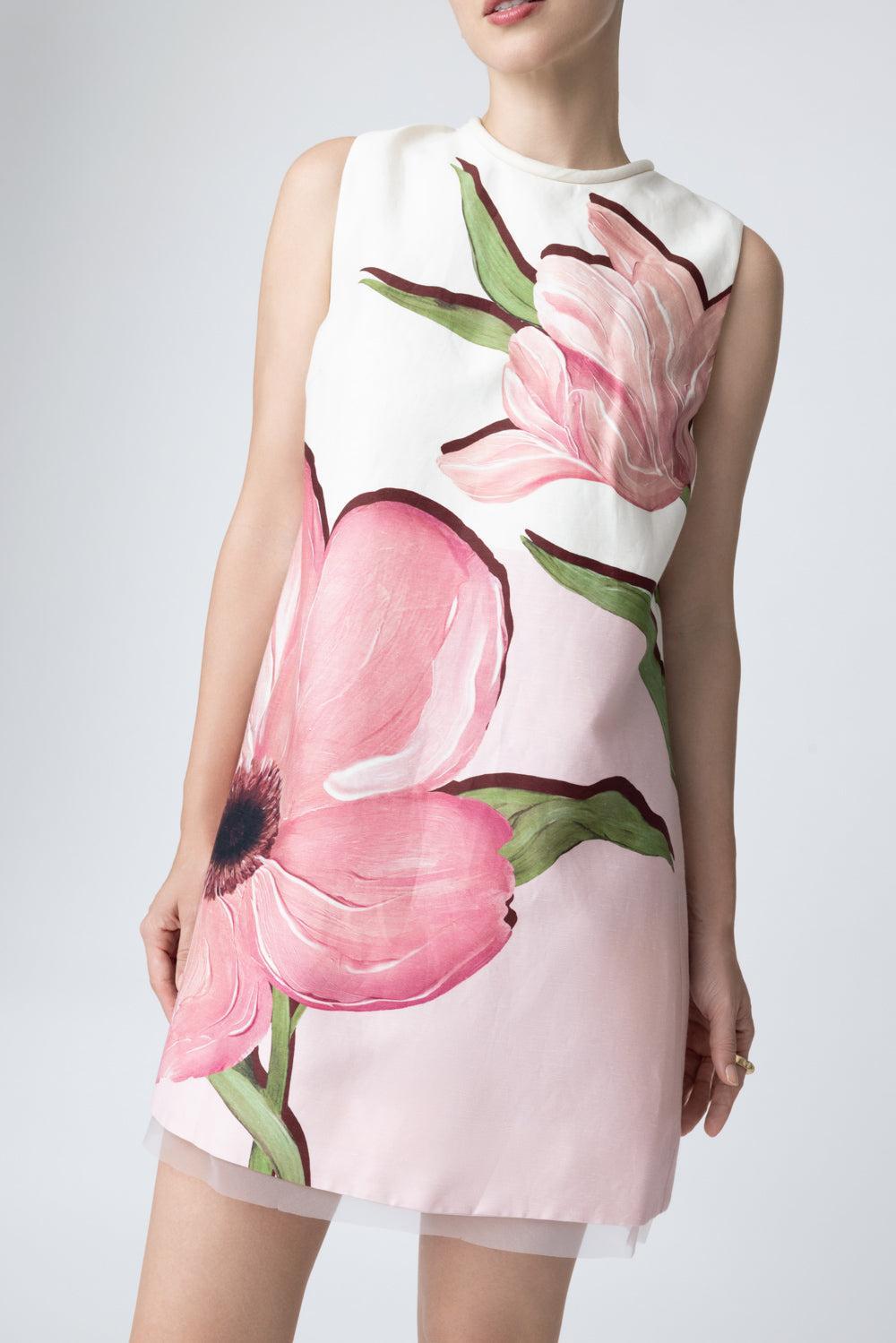  Skies Mini Dress-FLORAL-0-CLOTHINGDRESSCOCKTAIL-AJE 