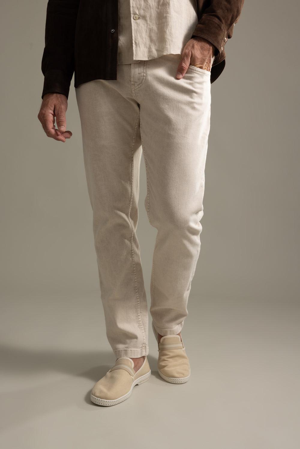 5 Pocket Pant - Sand-SAND-30-MENSCLOTHINGPANTS-ELEVENTY