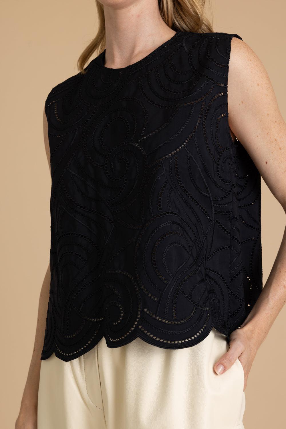 Faille Top-NIGHTBLU-38-CLOTHINGTOPBLOUSE-MANTU