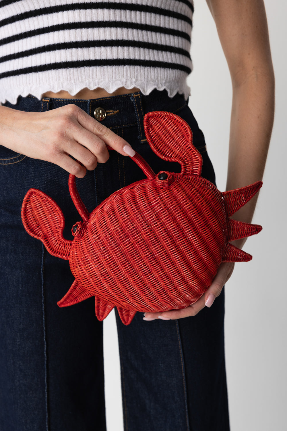 JOHN CRAB BAG-RED-O/S-HANDBAGTOP HANDLE-SERPUI