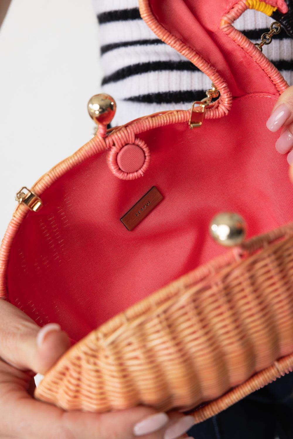 JUSTIN FLAMINGO CLUTCH | SERPUI – Marissa Collections
