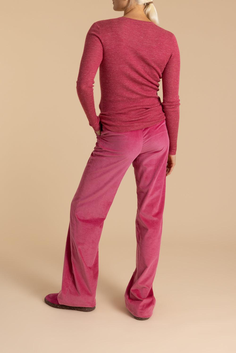 Vesta Pant-FUCHSIA-40-CLOTHINGPANTCASUAL-GABRIELA HEARST