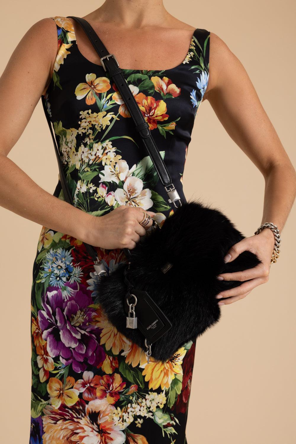 Borsa A Mano Handbag - Nero-NERO-HANDBAGTOP HANDLE-DOLCE & GABBANA