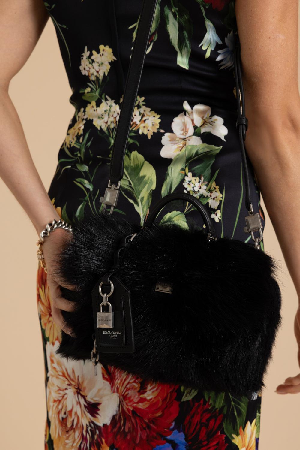 Borsa A Mano Handbag - Nero-NERO-HANDBAGTOP HANDLE-DOLCE & GABBANA