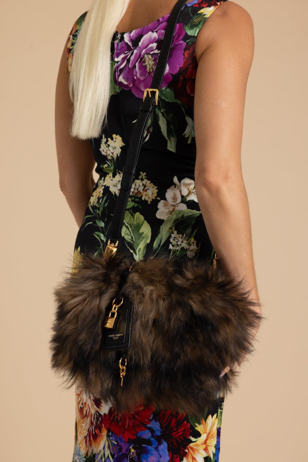 Borsa A Mano Handbag - Brown Black-BROWN/BLACK-HANDBAGTOP HANDLE-DOLCE & GABBANA