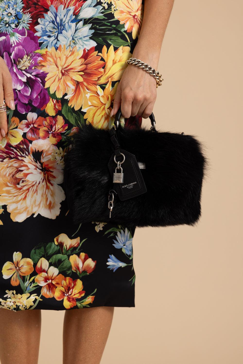 Borsa A Mano Handbag - Nero-NERO-HANDBAGTOP HANDLE-DOLCE & GABBANA