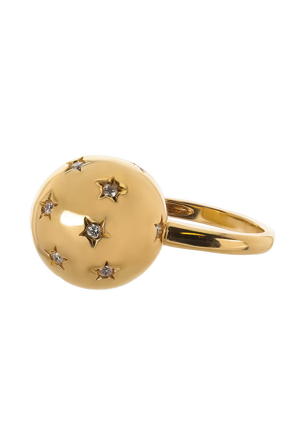 Diamond Lucky Stars Ring