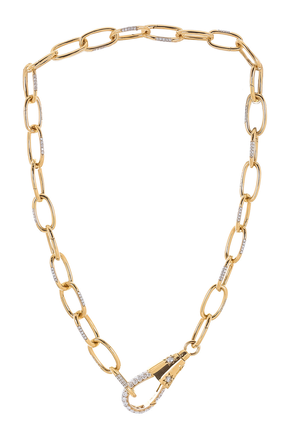 Diamond Starlight Comet Choker Necklace
