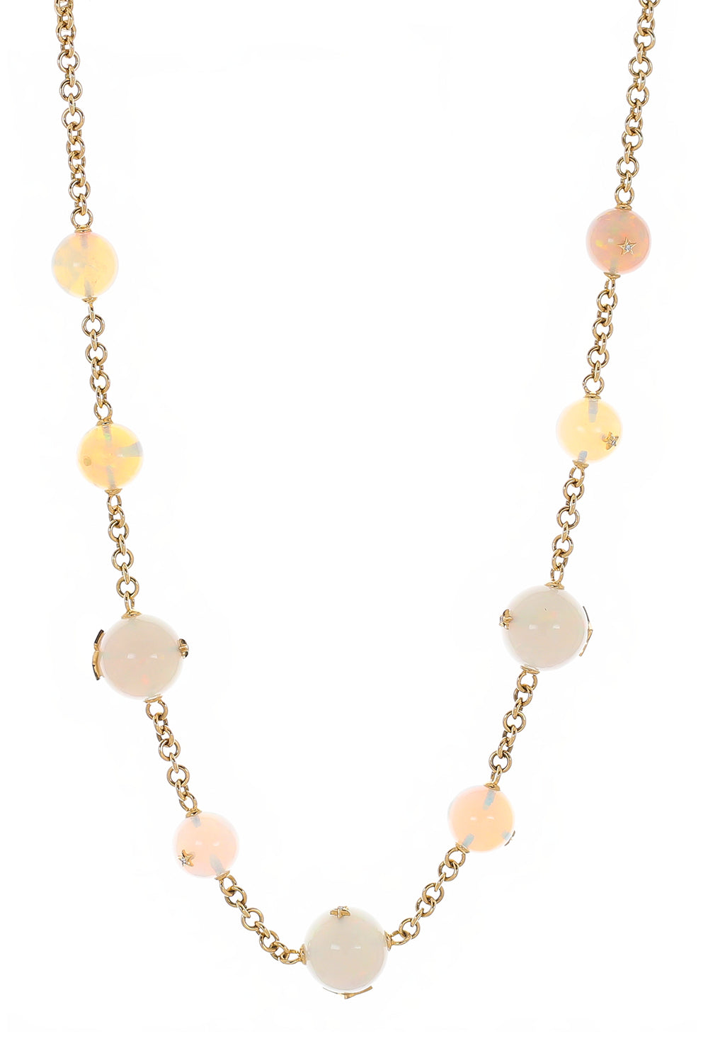 Opal Dawn Starscape Necklace