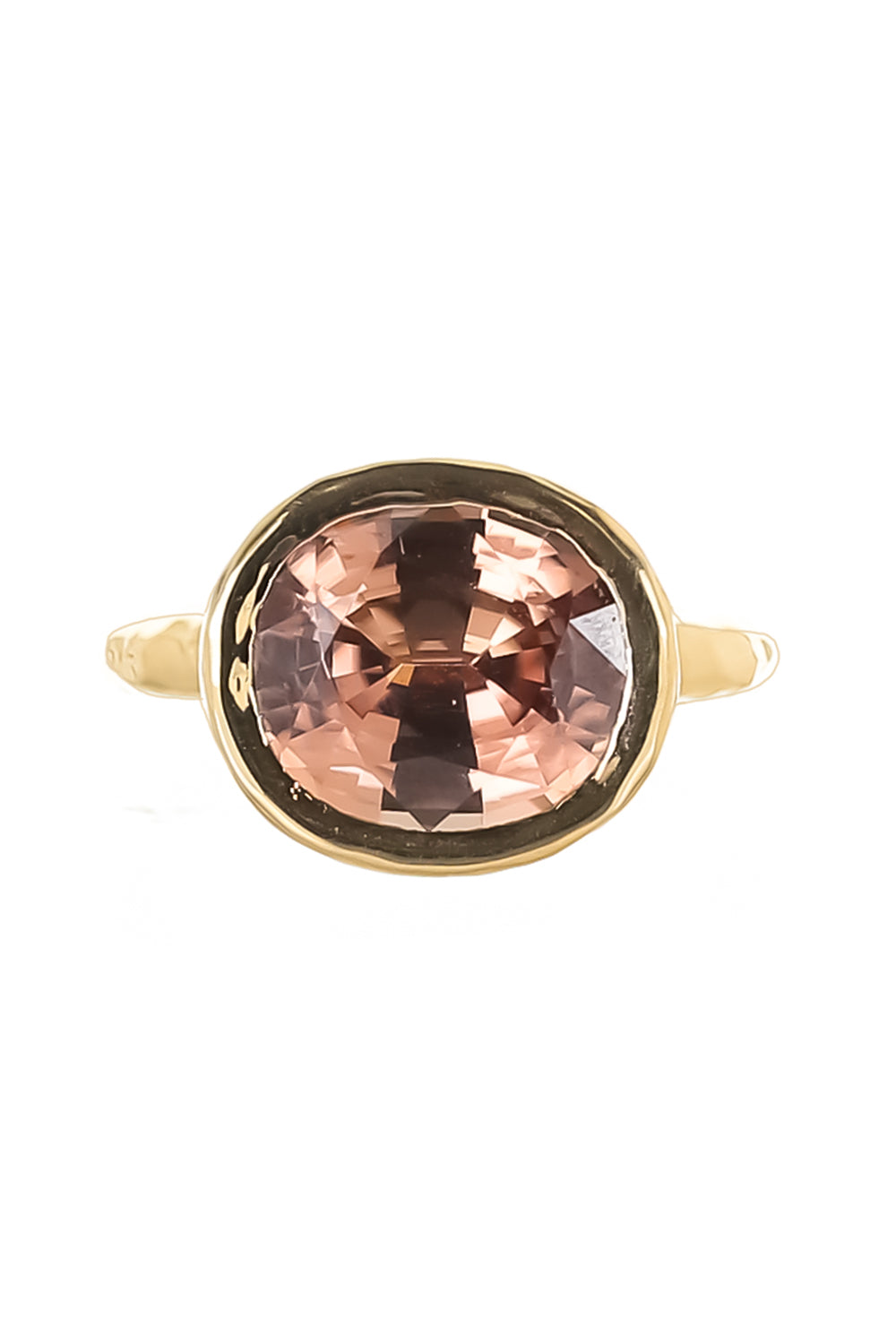 Cocoa Zircon Beatrice Ring
