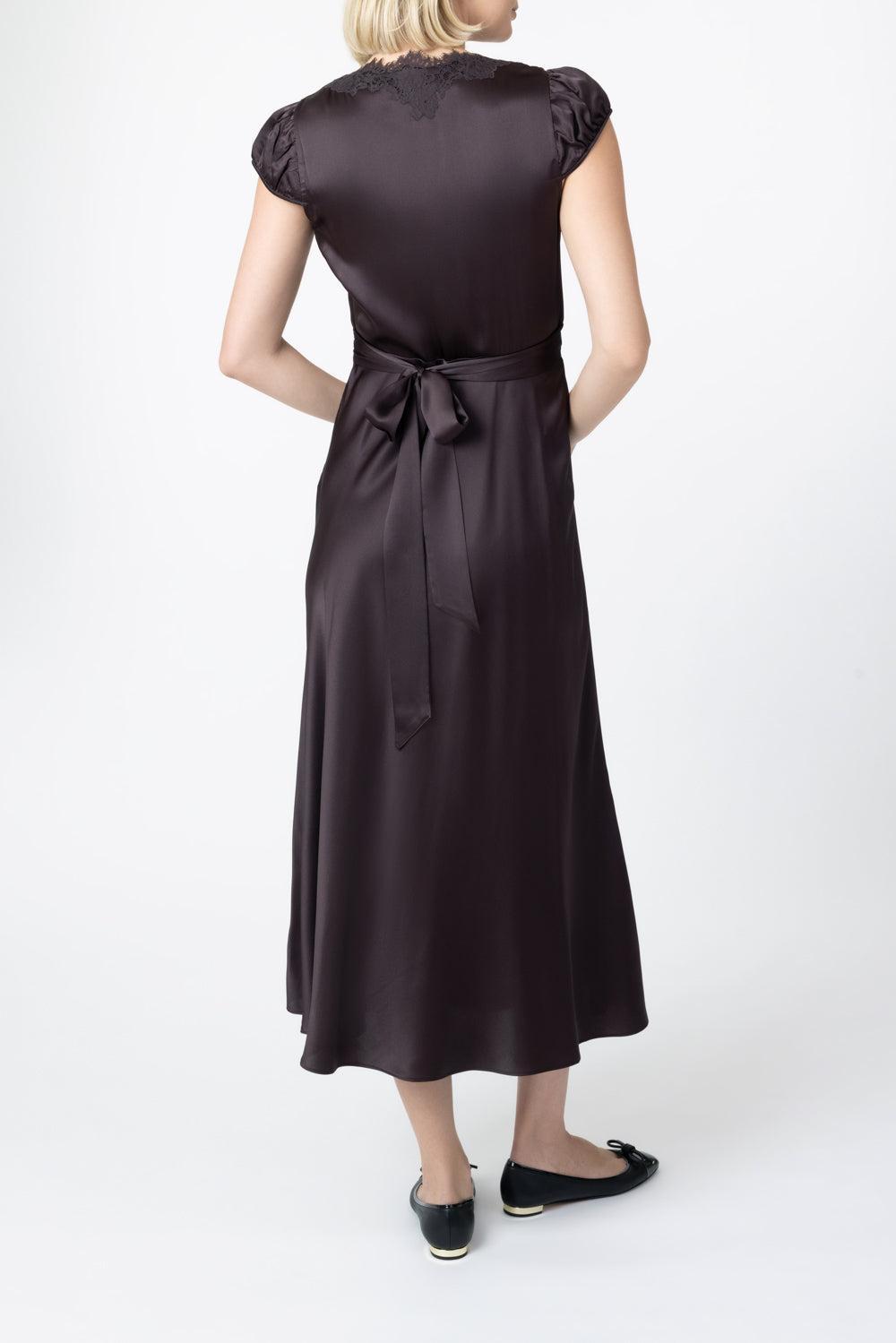 Coraline Dress - Equestrian Brown-BROWN-XS-CLOTHINGDRESSCASUAL-DOEN