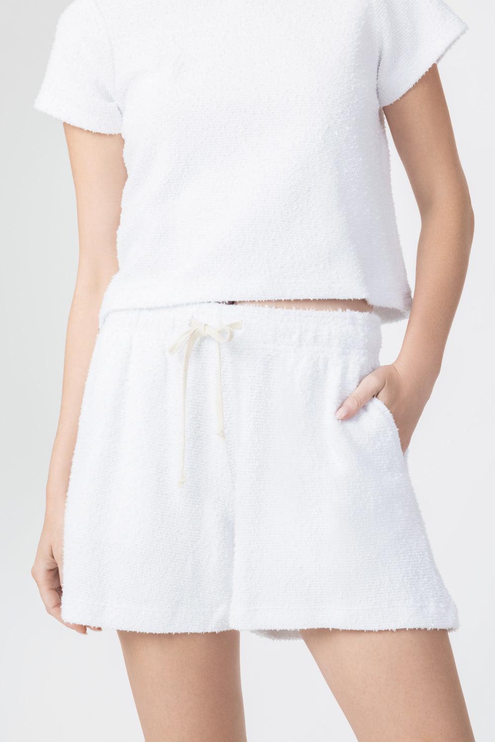 Weekend Short - White-WHITE-0-CLOTHINGPANTSHORT-The Lady & The Sailor x Marissa Collections