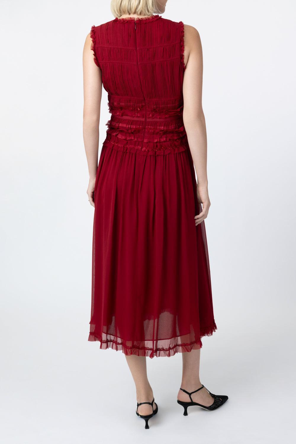 Etta Sleeveless Dress-BROWN-2-CLOTHINGDRESSCASUAL-ULLA JOHNSON