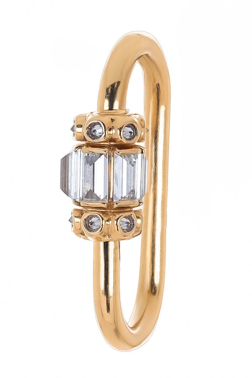 Diamond Hatshepsut Lock-YELLOW GOLD-JEWELRYFINE JEWELPENDANT-MARLA AARON