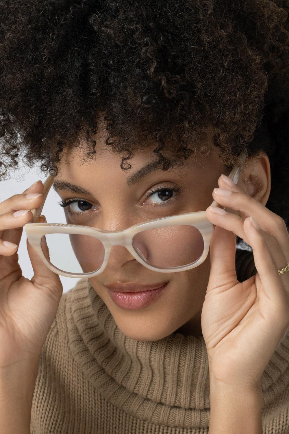  Miklos Reading Glasses - Polished Bone-CREAM-0-ACCESSORIEEYEWEAR-CADDIS 