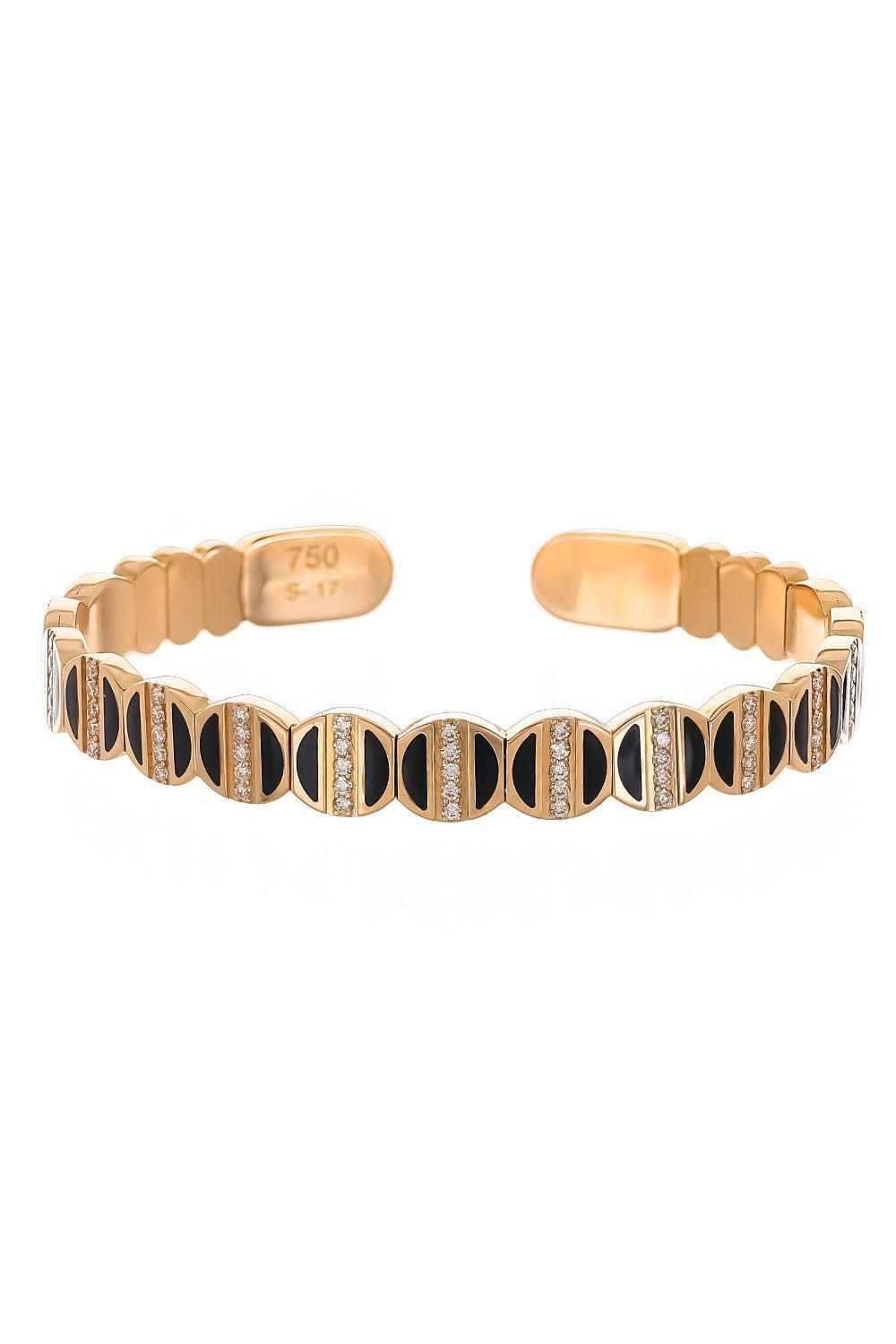 Diamond Elixer Evolve Bracelet-ROSE GOLD-JEWELRYFINE JEWELBRACELET O-ALESSA JEWELRY