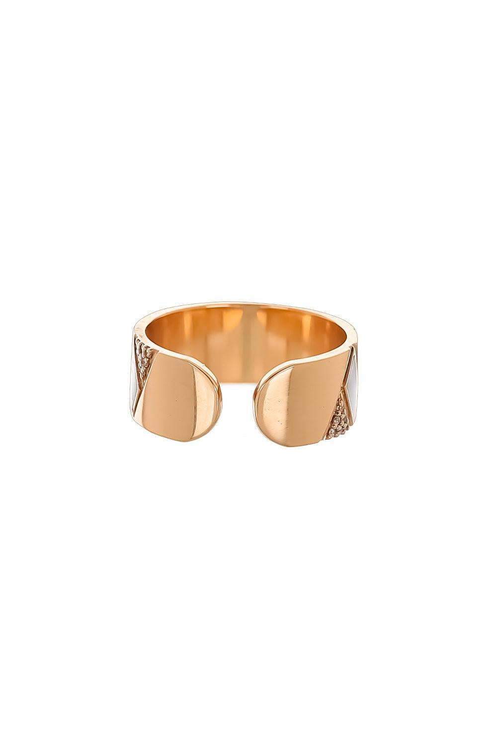Diamond Enamel Elixer Ring-ROSE GOLD-7.5-JEWELRYFINE JEWELRING-ALESSA JEWELRY