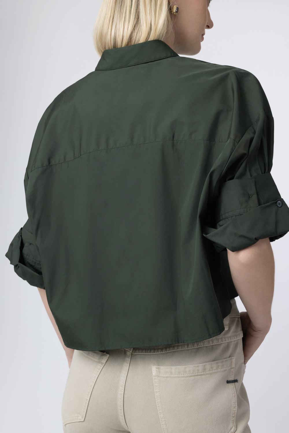 Next Ex Superfine Shirt - Rosen-GREEN-P-CLOTHINGTOPBLOUSE-TWP