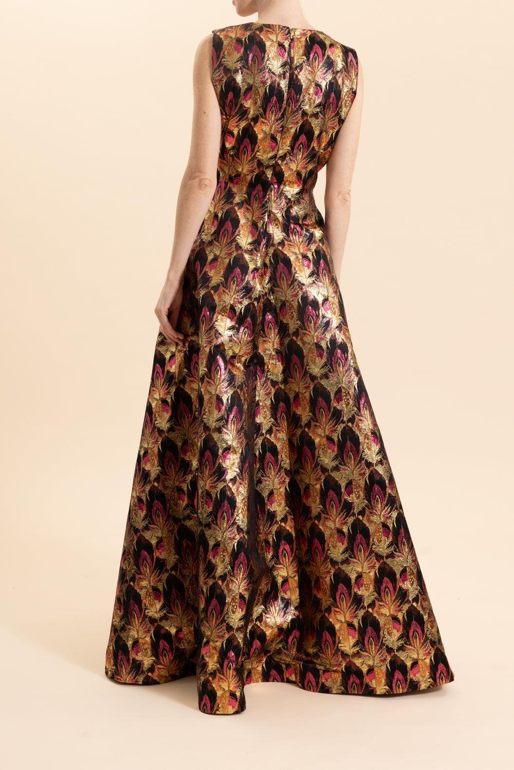 Vestis Gown-FUCSHIA-6-CLOTHINGDRESSGOWN-MARY KATRANTZOU