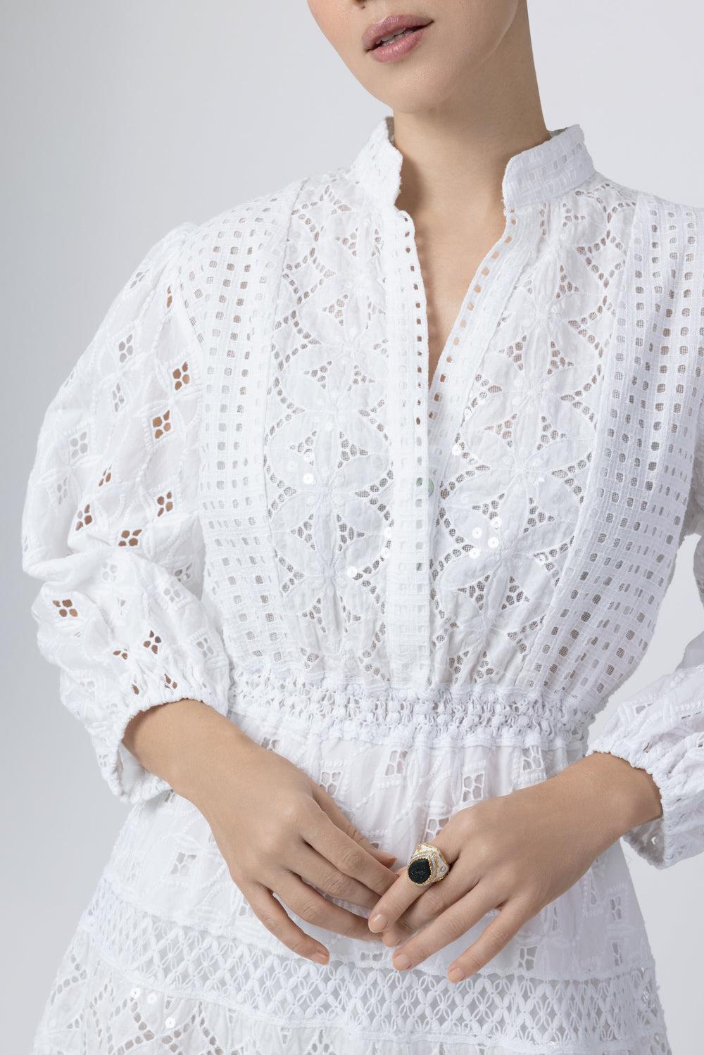 Cirtonella Dress-WHITE-XS-CLOTHINGDRESSCASUAL-TEMPTATION POSITANO