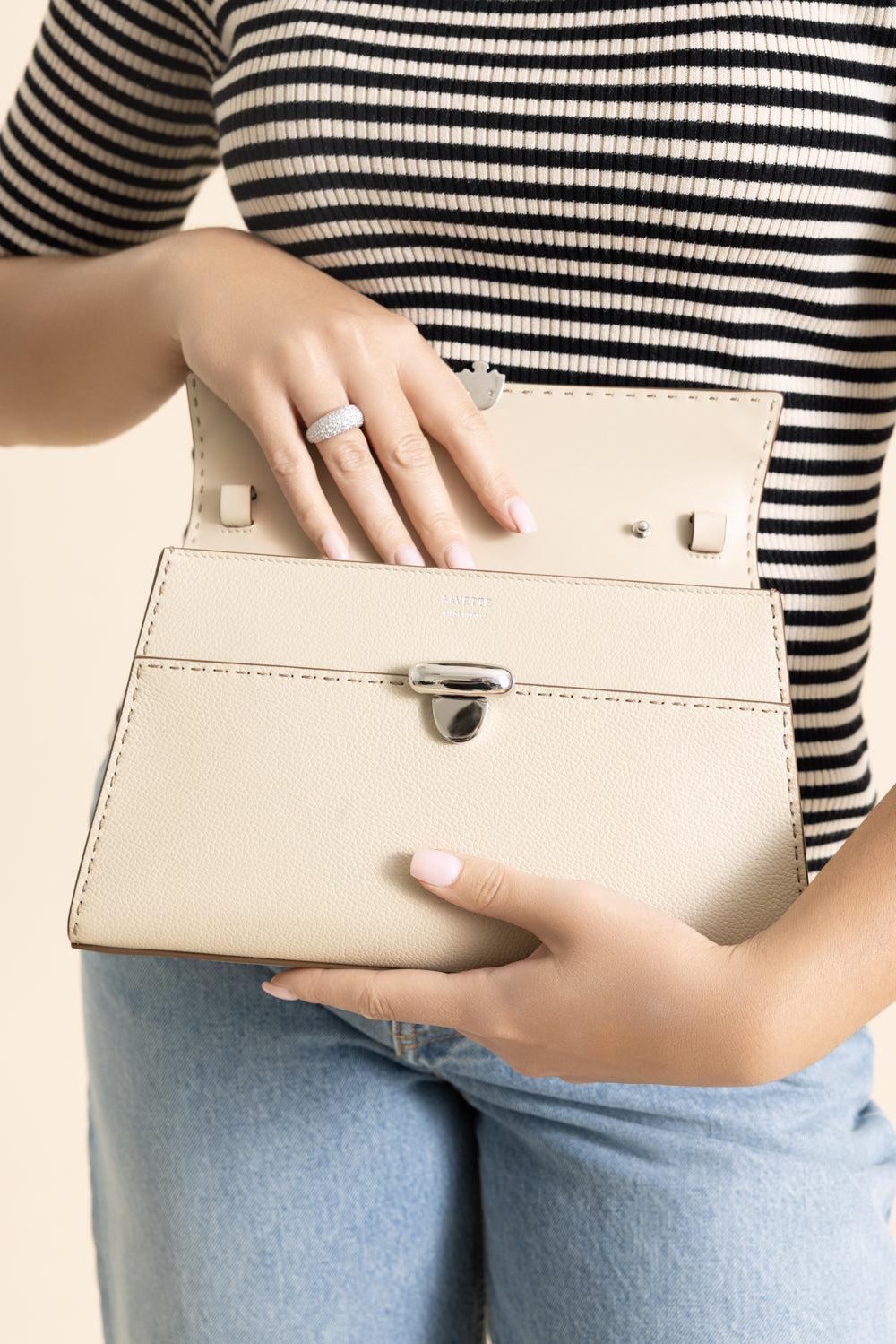 Symmetry Shoulder Bag-BONE-HANDBAGSHOULDER-SAVETTE