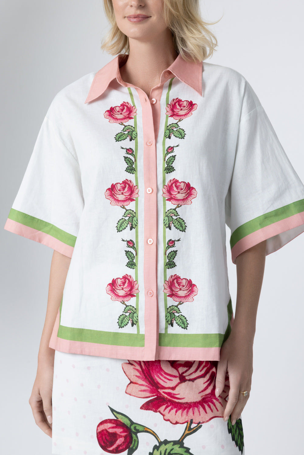 Neri Short Sleeve Button Shirt